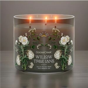 Goose Creek 3-Wick Candle- Willow Tree Lane (14.5 oz)